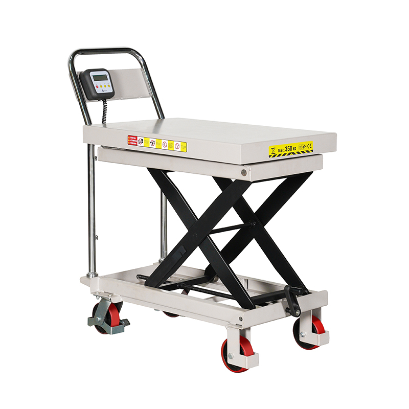 Weighing manual lifting platform truck CPT300 Weighing manual lifting platform truck CPT300