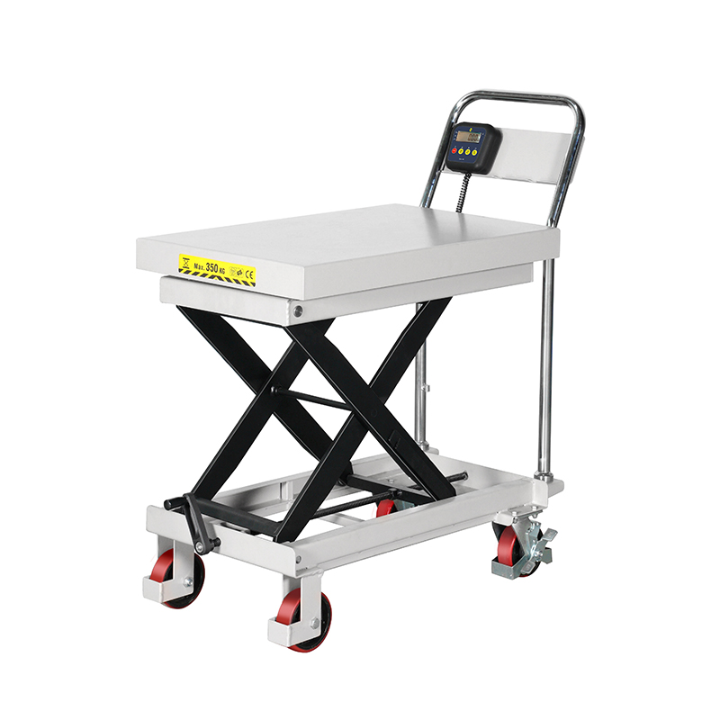 Weighing manual lifting platform truck CPT300 Weighing manual lifting platform truck CPT300