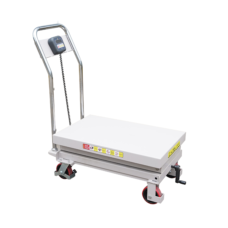 Weighing manual lifting platform truck CPT300 Weighing manual lifting platform truck CPT300