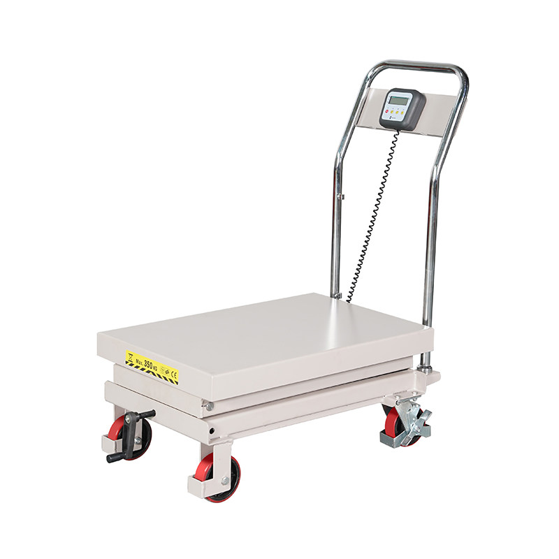 Weighing manual lifting platform truck CPT300 Weighing manual lifting platform truck CPT300